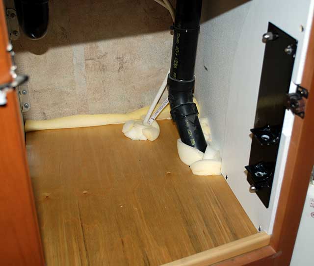 New floor is installed